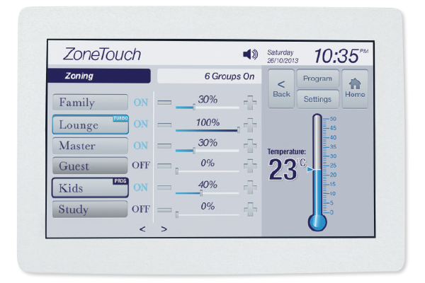 Zonemaster Zone Touch V2 Controller