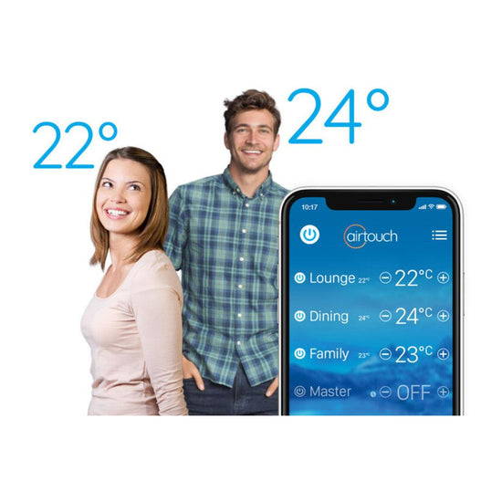 Airtouch 4 WiFi Ducted Smart Controller & Smart Home Hub - Air Conditioning Brisbane Northside | Expert Repairs & Installation | Call 1300 222 747