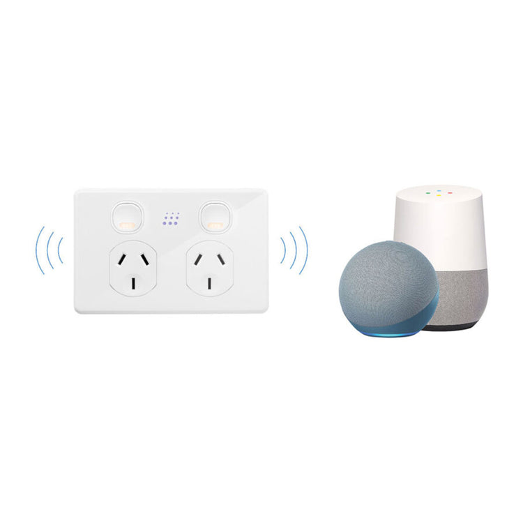 Zimi Powermesh 2 Gang GPO - Smart Home Power Points