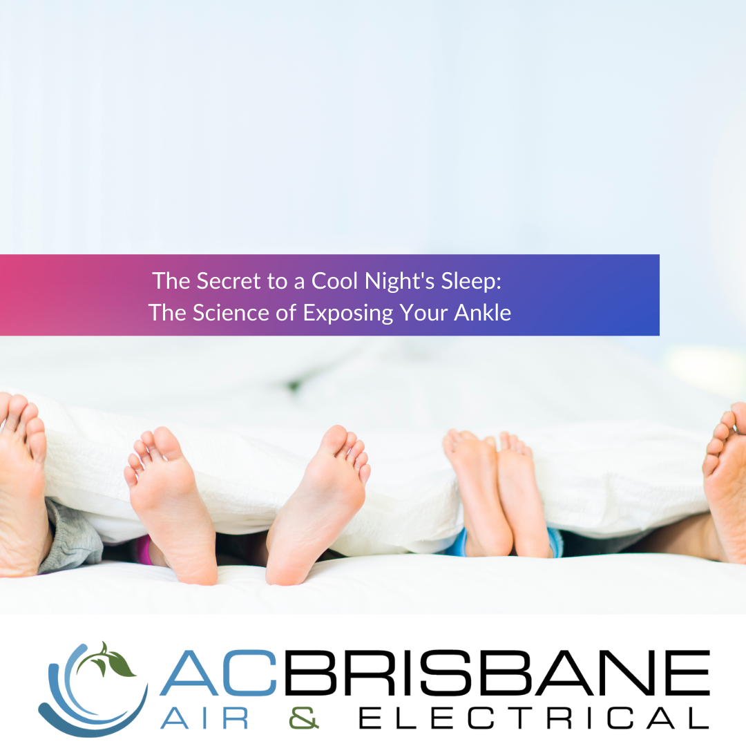 The Secret to a Cool Night's Sleep: The Science of Exposing Your Ankle