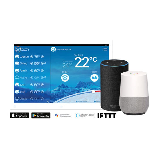 Airtouch 4 WiFi Ducted Smart Controller & Smart Home Hub - Air Conditioning Brisbane Northside | Expert Repairs & Installation | Call 1300 222 747